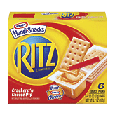 Nabisco Handi-Snacks 6 single serve ritz crackers 'n cheez snack packs Full-Size Picture